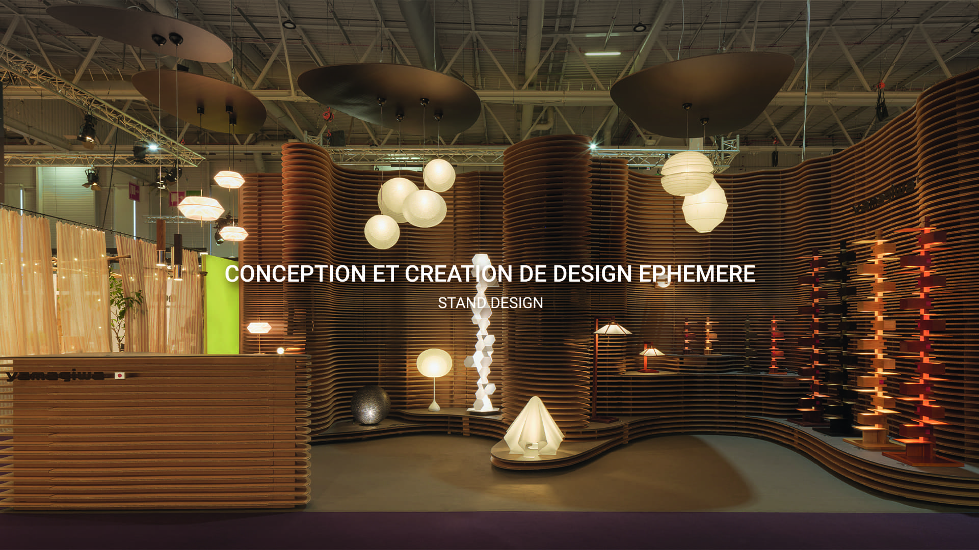 AtoY Éphémère Conception et création de design éphémères - Stand design